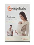 used Ergobaby Embrace Baby Carrier, Cream