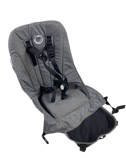 secondhand Bugaboo Donkey 2 Seat Fabric, Grey Melange