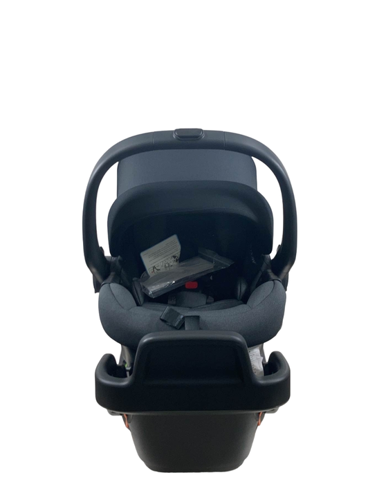 used UPPAbaby MESA MAX Infant Car Seat and Base, Jake Charcoal, 2022