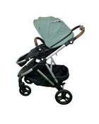 secondhand Mockingbird Single Stroller, Windowpane, Sage, Silver With Penny Leather, 2023