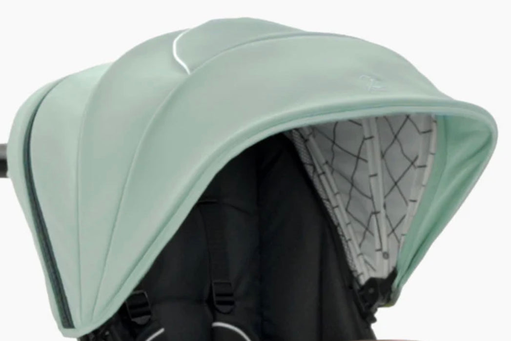 used Mockingbird Extendable Canopy 2.0, Windowpane, Sage