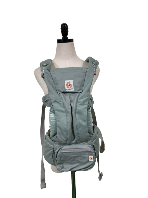 used Ergobaby Omni Dream Baby Carrier, Icy Green