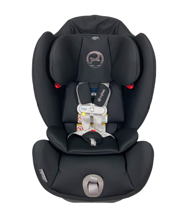 Cybex Eternis S All-In-One Car Seat with SensorSafe, 2021, Lavastone Black