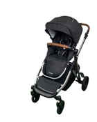 used Mockingbird Single to Double Stroller, Silver with Penny Leather, Windowpane, Black , 2023