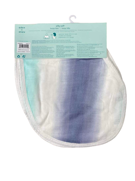 secondhand Aden + Anais Muslin Burpy Bibs 2 Pack, Expedition