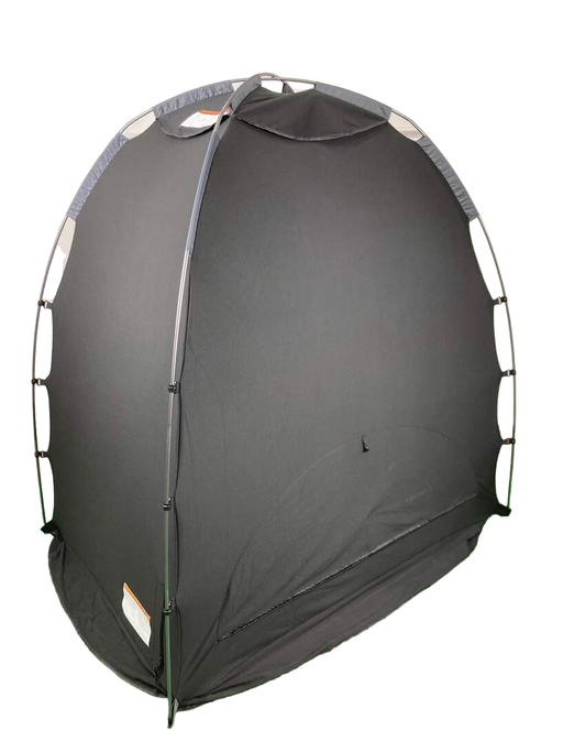 secondhand SlumberPod 3.0 Sleep Canopy, Black with Gray Accents