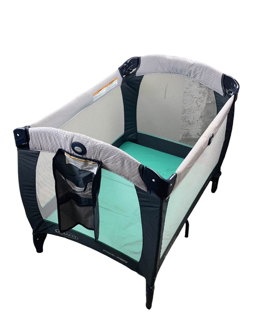 secondhand Graco Pack 'n Play Playard Inclined Seat & Changer, Reversable Napper & Changer