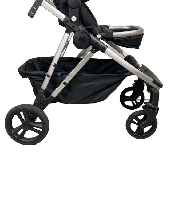 used Mockingbird Single to Double Stroller, Silver with Penny Leather, Black , 2023, Windowpane