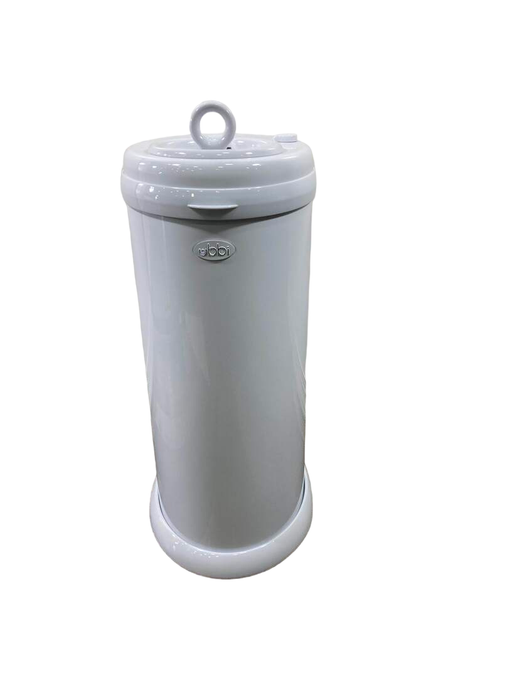 used Ubbi Diaper Pail, White