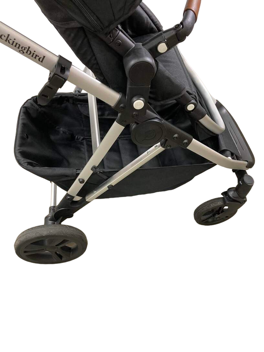 used Mockingbird Single 2.0 Stroller, 2023, Silver with Penny Leather, Windowpane, Black