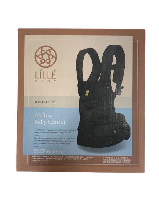 used Lillebaby Complete Airflow Baby Carrier, Black