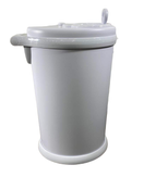 secondhand Ubbi Diaper Pail, Matte White