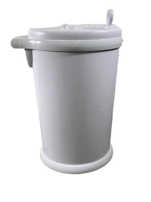 secondhand Ubbi Diaper Pail, Matte White