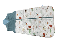 used Little Unicorn Cotton Muslin Sleep Bag, Small, Quilted, Farmyard