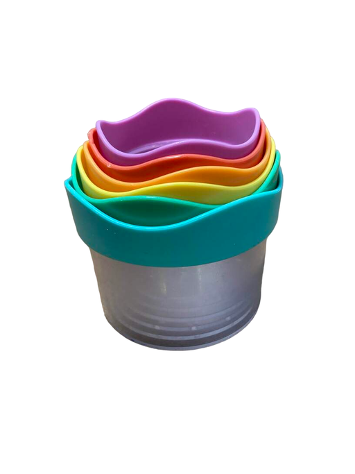 used Lovevery Nesting Stacking Dripdrop Cups