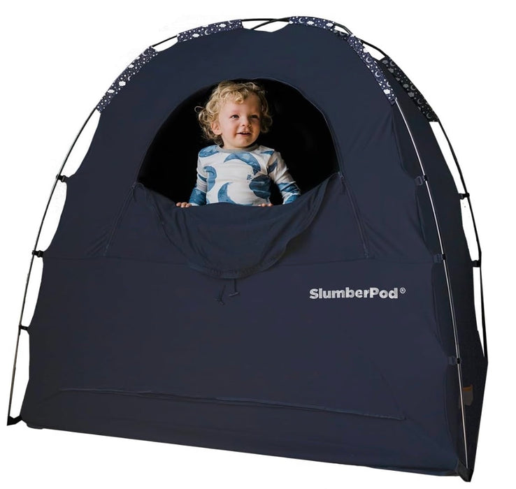 used SlumberPod 3.0 Sleep Canopy, Navy with Night Sky Accents