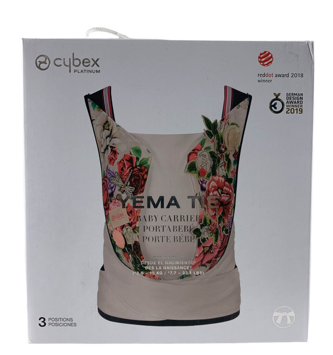 Cybex Yema Baby Carrier, Beige Spring Blossom