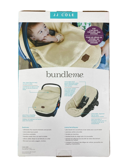 secondhand JJ Cole Original Bundleme, Infant, Semolina Plush