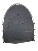 used SlumberPod 3.0 Sleep Canopy, Black with Gray Accents