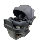 used UPPAbaby MESA MAX Infant Car Seat and Base, 2022, PureTech Greyson