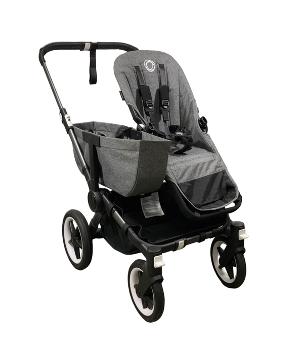 used Bugaboo Donkey 5 Stroller Mono, 2022, Grey Melange, Graphite