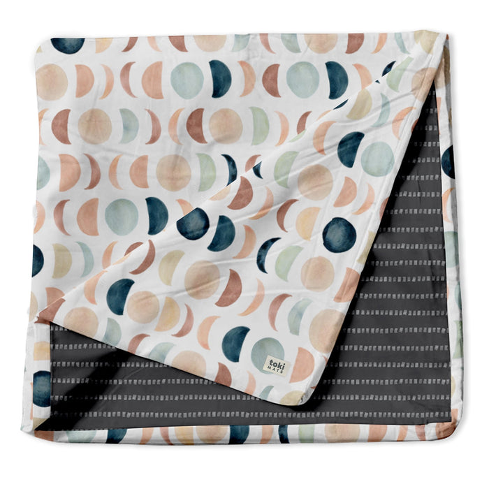 Toki Mats Padded Play Mat Cover, Lunar Phases Cover