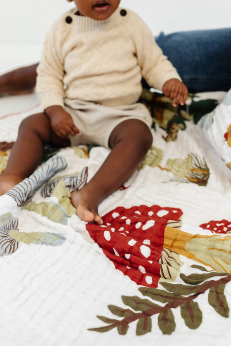 Clementine Kids Mushroom Quilt