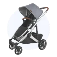 used Mockingbird Single Stroller with canopy