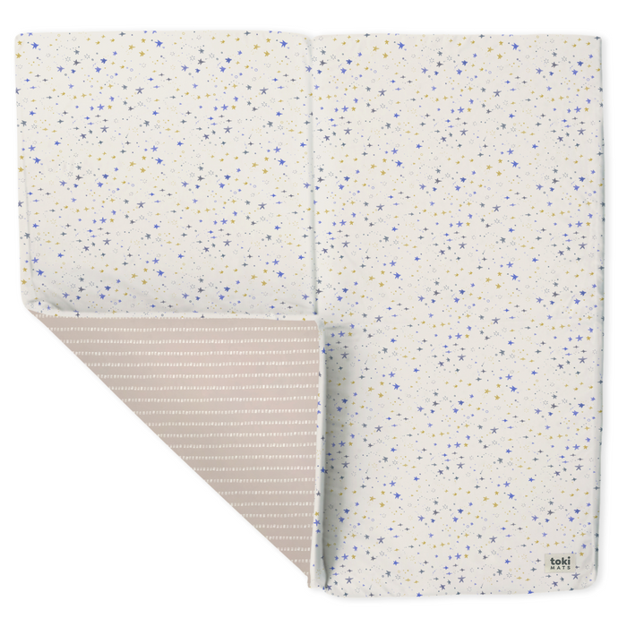 Toki Mats Padded Play Mat, Twinkle Stars Mat