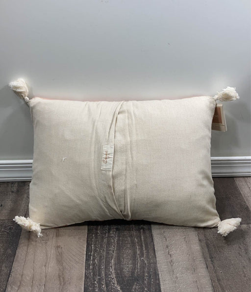 secondhand Crane Baby Cotton Muslin Jacquards Pillow, Copper Moon