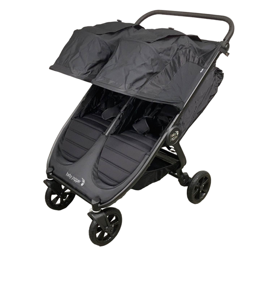 used Baby Jogger City Mini GT2 Double Stroller, 2022, Jet