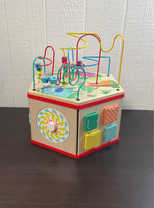 secondhand Top Bright 7-in-1 Wooden Activity Cube Toy