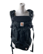 used Ergobaby Omni 360 Cotton Baby Carrier, Pure Black