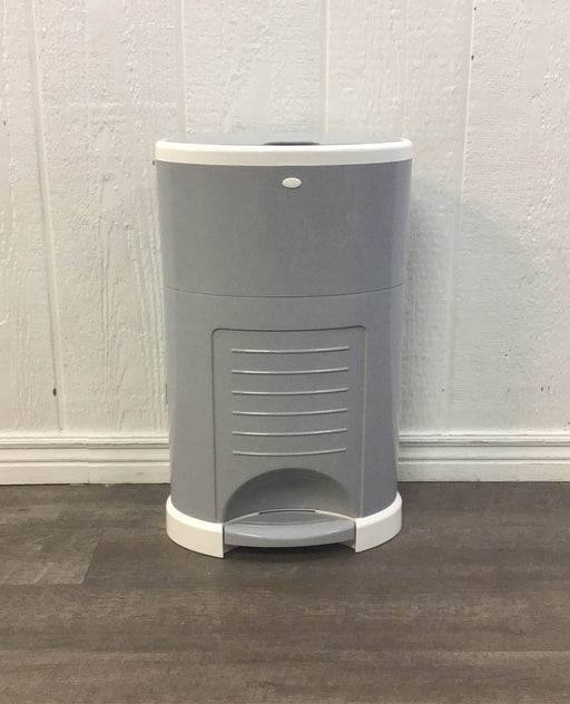 used Diaper Dekor Classic Diaper Pail, Grey