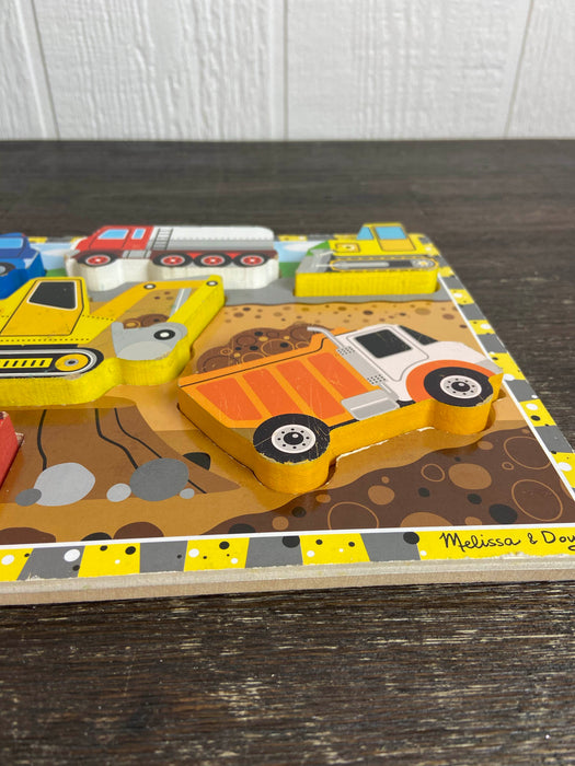 secondhand Melissa & Doug Wooden Puzzle