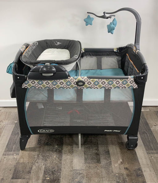 used Graco Pack 'n Play Portable Seat & Changer Playard