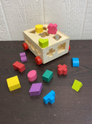 secondhand Wooden Shape Sorter, Pull Along