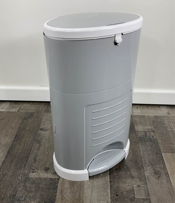 used Diaper Dekor Classic Diaper Pail, Grey