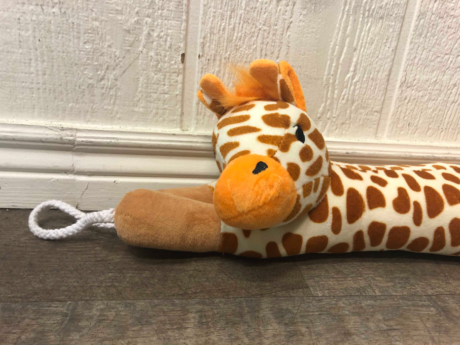 secondhand Evelots Animal Draft Excluder, Giraffe