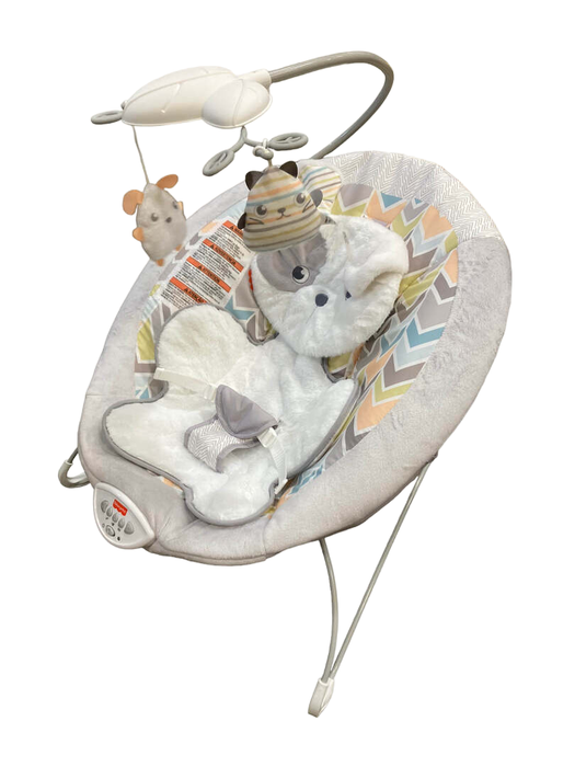 used Fisher Price Deluxe Bouncer, Sweet Snugapuppy Dreams