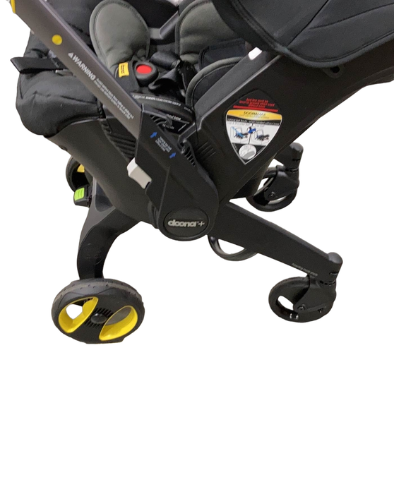 used Doona Infant Car Seat & Stroller Combo, 2022, Nitro Black