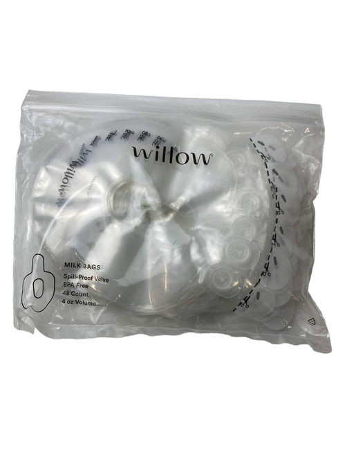 used Willow Spill-Proof Breast Milk Bags 48-Count