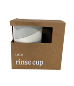 used Lalo Rinse Cup, Coconut