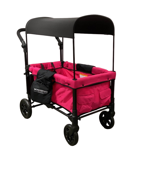 used Wonderfold W1 Original Stroller Wagon, 2021, Fuschia Pink