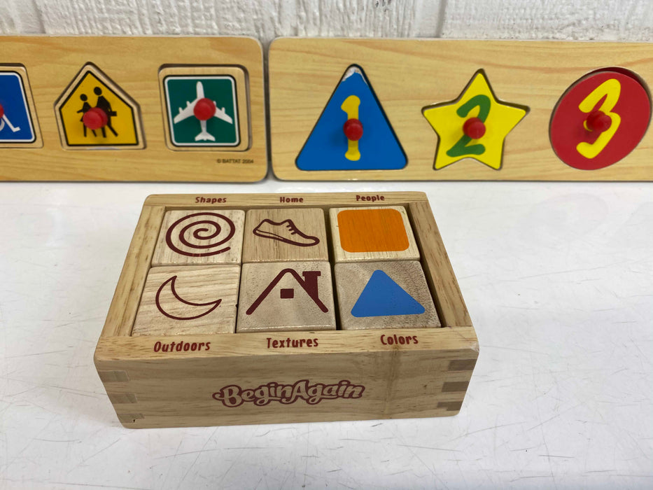 secondhand BUNDLE Wooden Puzzles