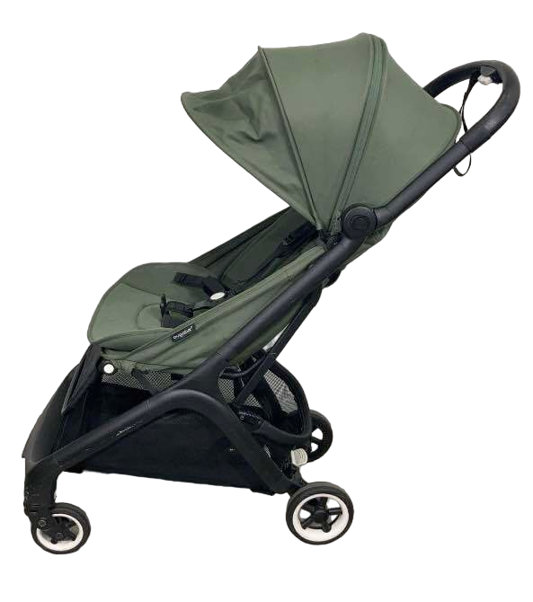 secondhand Bugaboo Butterfly Stroller, 2022, Forest Green