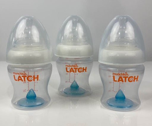 used Munchkin Latch Bottles, 3pk