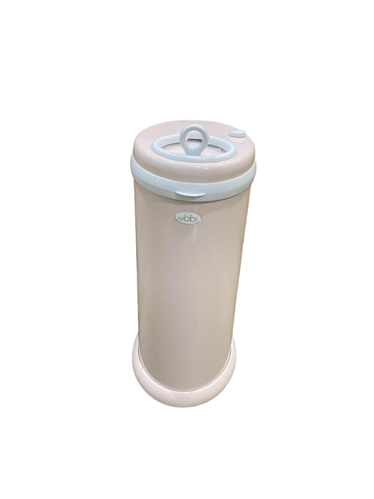 secondhand Ubbi Diaper Pail, Blush Pink