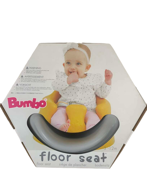 used Bumbo Floor Seat, Cool Grey