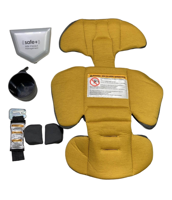 Diono Radian 3QXT Convertible Car Seat, 2022, Yellow Mineral